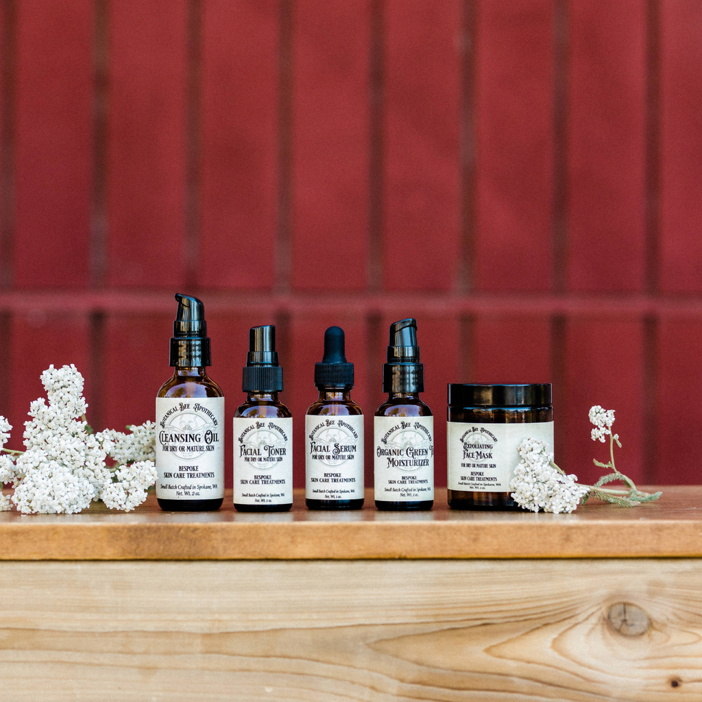 Botanical Bee Apothecary full line of all natural artisan skincare concentrates
