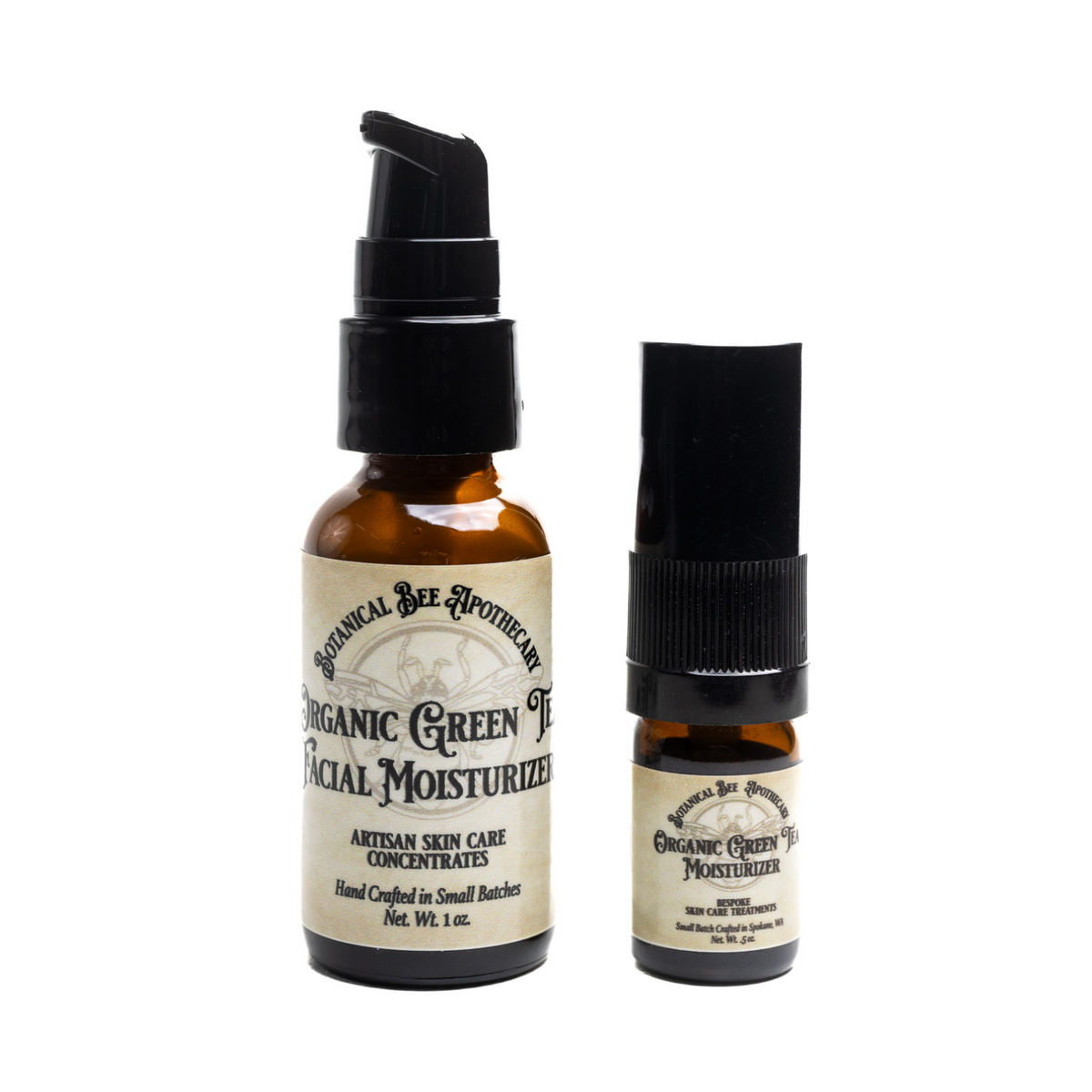 Organic Green Tea Facial Moisturizer Botanical Bee Apothecary